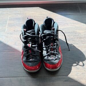 2023 Nike Air Foamposite Metallic Red Kids Sneakers